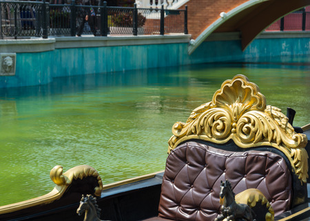 Small canal in Venice Reproduce at HuaHin Thailandの写真素材