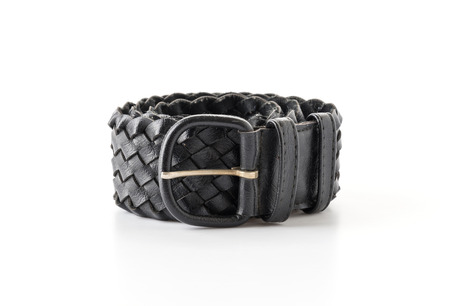 belt on white backgroundの写真素材