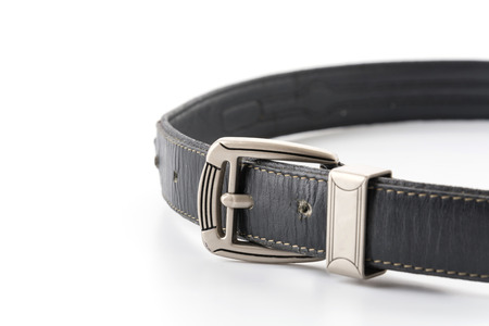 belt on white backgroundの写真素材