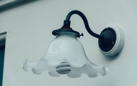 old lamp - soft focus with film filterの写真素材
