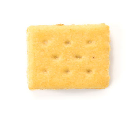 cheese biscuit with pineapple jamの写真素材