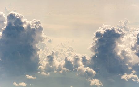 become dull sky with clouds. cloudscape