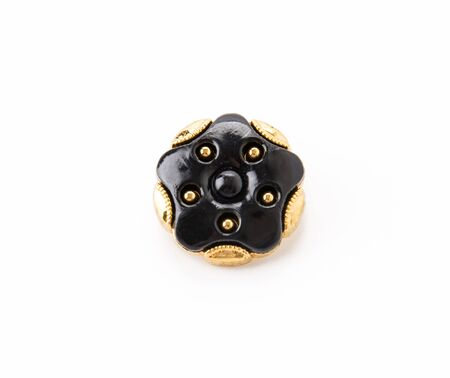 beautiful button on white backgroundの写真素材