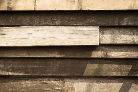 Old wood background texture - vintage effectの写真素材