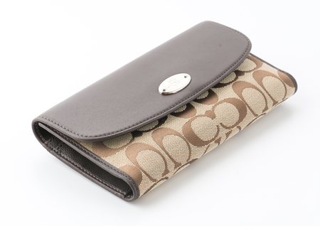 Bangkok, Thailand - JUNE 21, 2015: Coach bag.is an American luxury leather goods bag.のeditorial素材