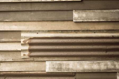 Old wood background texture - vintage effectの写真素材