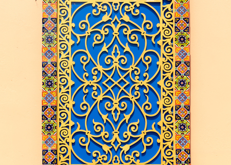 Morocco architecture style - vintage effect style picturesの写真素材