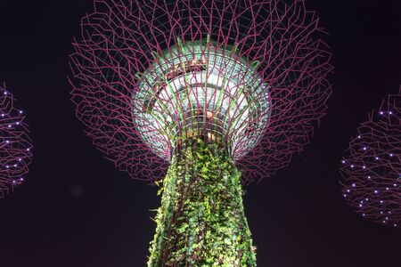 Gardens by the Bay at  Singaporeのeditorial素材