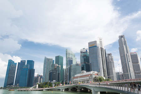 Singapore - Jul 15 2015,Singapore city scapeのeditorial素材