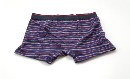 men underwear on white backgroundの写真素材