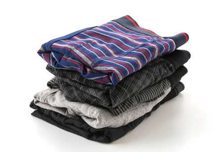 men underwear on white background