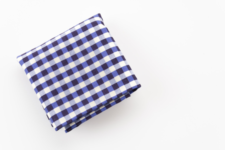 scotch fabric on white backgroundの写真素材
