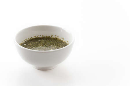 seafood sauce on white backgroundの写真素材