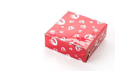 gift box on white background