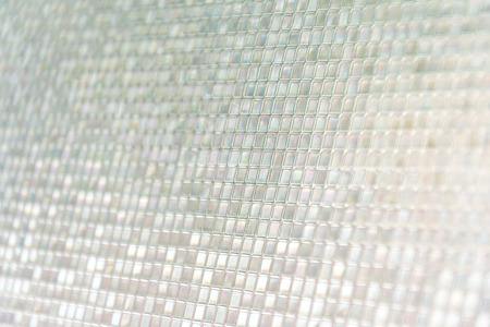 Seamless blue glass tiles texture background,window, kitchen or bathroom concept