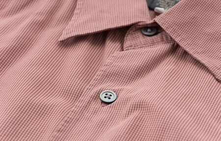 Close-up of a dress shirtの写真素材