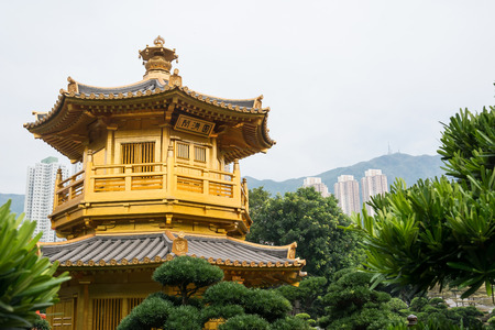 Nan Lian Garden,This is a government public park,situated at Diamond hill,Kowloon,Hong Kongの写真素材