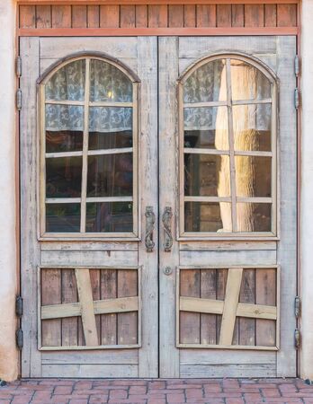 window pattern vintage styleの写真素材