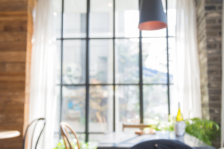 abstract blurred in coffee shop