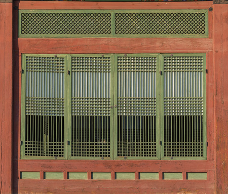 Beautiful Architecture in Deoksugung at Seoul city , Koreaの写真素材