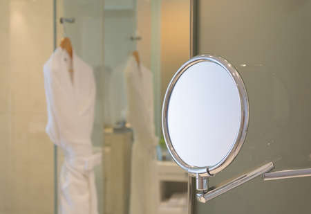 mirror - circle shapeの写真素材