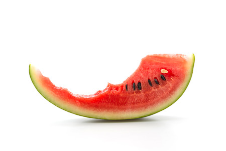 fresh watermelon on white background