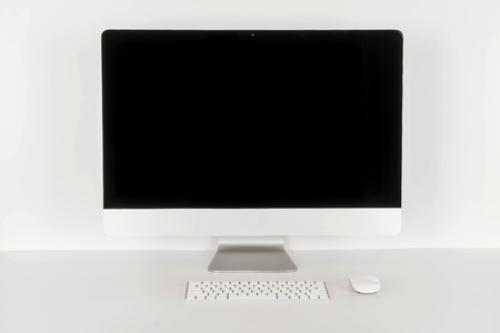 Blank Desktop Computer decoration interior room