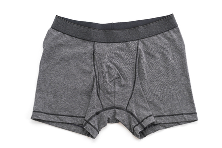 men underwear on white backgroundの写真素材