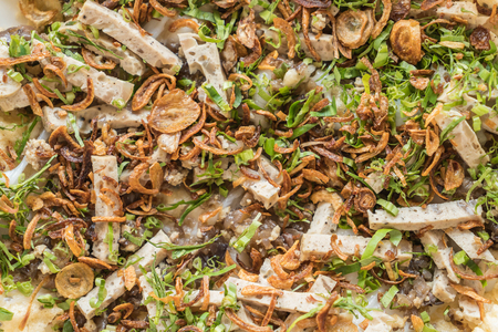 vietnamese pizza - vietmanese foodの写真素材