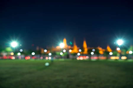 abstract blur bokeh light for backgroundの写真素材