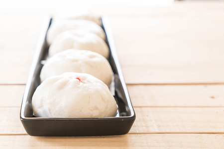 steamed dumpling or chinese bunの写真素材