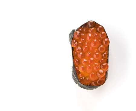 spawn sushi onwhite backgroundの写真素材