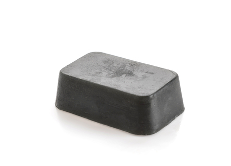 caviar soap on white backgroundの写真素材