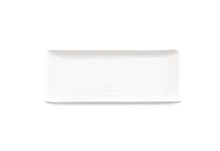 empty plate on white background