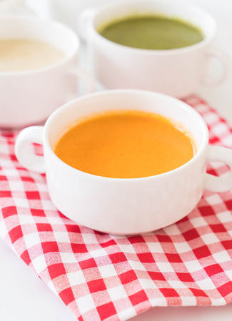 carrot soupの写真素材