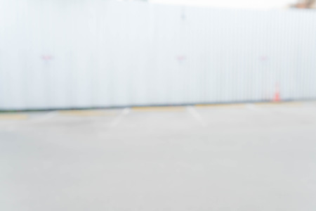 abstract blurred parking car for backgroundの写真素材