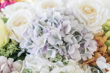 Beautiful bouquet flower for background - Vintage Filter