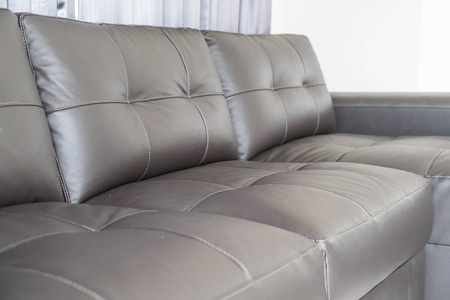 modern sofa interior decoration in living roomの写真素材