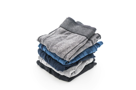 men underwear isolated on white background