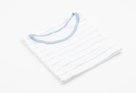 shirt. folded t-shirt on white background