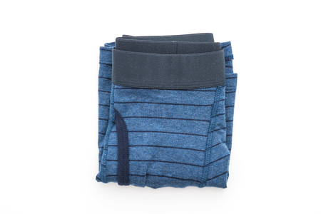 men underwear isolated on white backgroundの写真素材