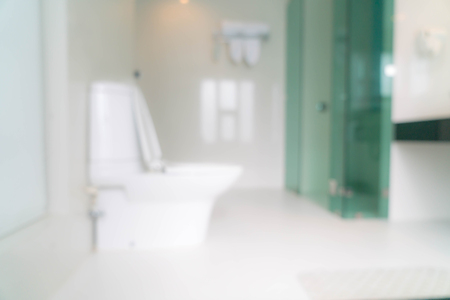 Abstract blur toilet room interior for backgroundの写真素材
