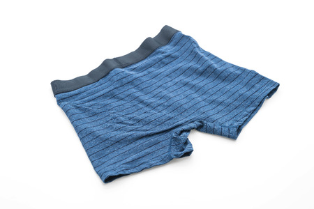 men underwear isolated on white backgroundの写真素材