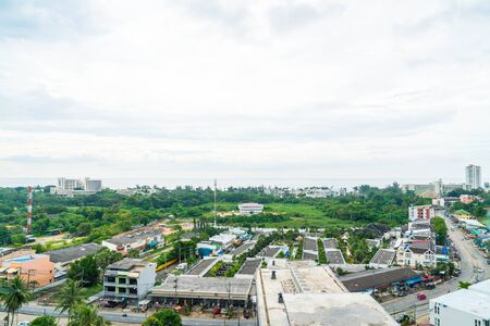 View from the roof on Phuket town, Thailand.のeditorial素材