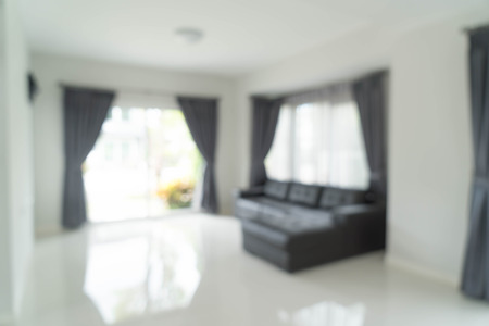 abstract blur in living room for backgroundの写真素材