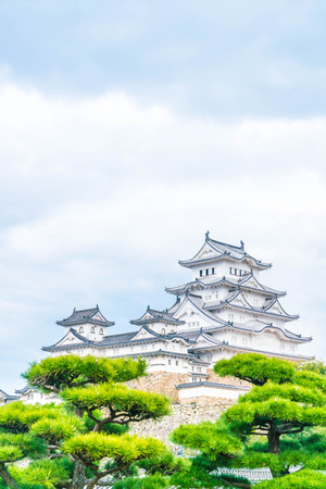 Beautiful Architecture Himeji Castle in Hyogo Prefecture, Japan, UNESCO World Heritageのeditorial素材