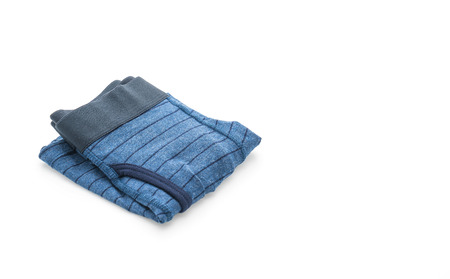 men underwear isolated on white backgroundの写真素材