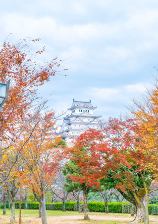 Beautiful Architecture Himeji Castle in Hyogo Prefecture, Japan,のeditorial素材