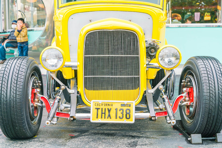 Osaka, Japan - NOV 21 2016 : The theme park attractions based on the film industry at Universal Studios Theme Park in Osaka, Japan.のeditorial素材