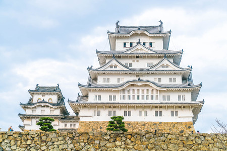 Beautiful Architecture Himeji Castle in Hyogo Prefecture, Japan,のeditorial素材